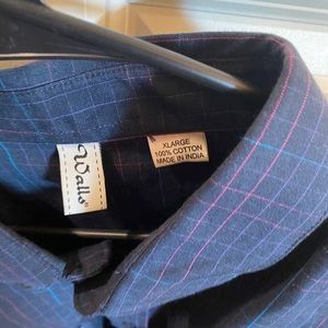 Walls button down shirt XL